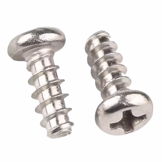 M1.2 M1.4 M1.7 M2 M2.3 Micro Cross Pan Head Flat End Self Tapping Screw for Plastic Camera Electronics Phone Watch Eyeglass Frame