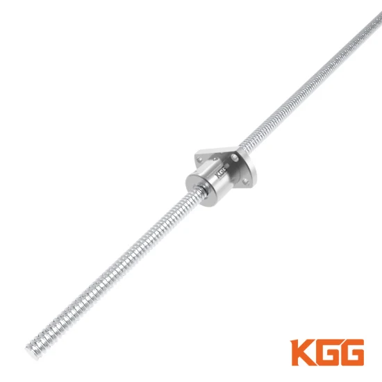 Vis à billes roulées Kgg de qualité C10 pour équipement mécanique (série BBS, plomb : 2 mm, arbre : 4 mm)
